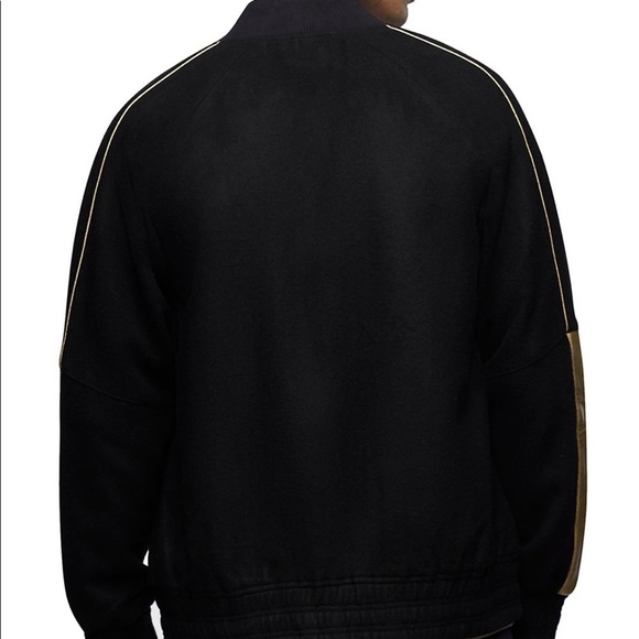 True Religion Black Varsity Jacket Size XXL - Picture 2 of 12